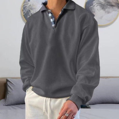 Men's Classic Crew Neck Sweater Comfortable