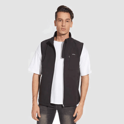 Men's Casual Vest Zip Front - VibreMode