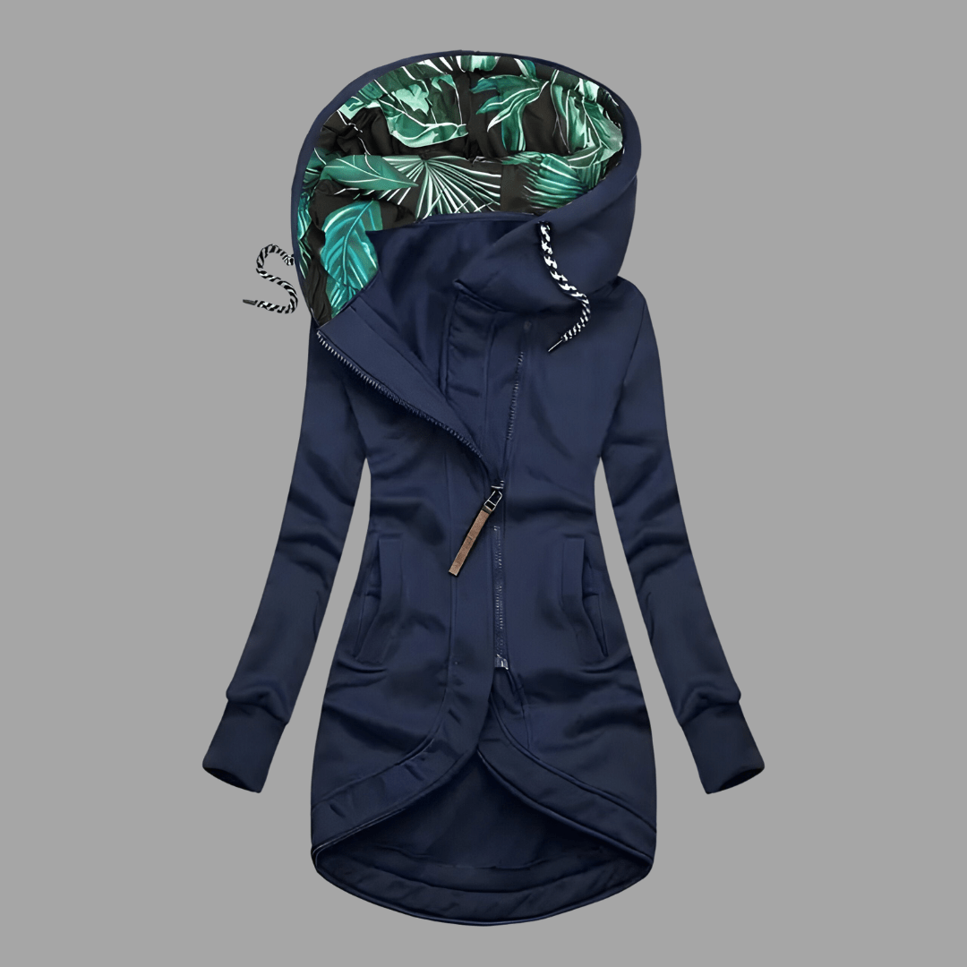 Warm Women's Parka Hooded Winter Coat - VibreMode
