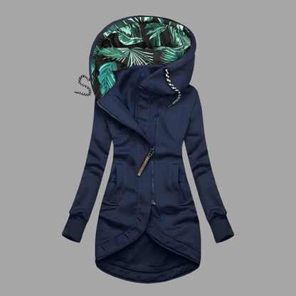 Warm Women's Parka Hooded Winter Coat - VibreMode