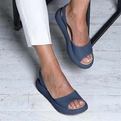 Comfortable Open Toe Flat Sandals for Women