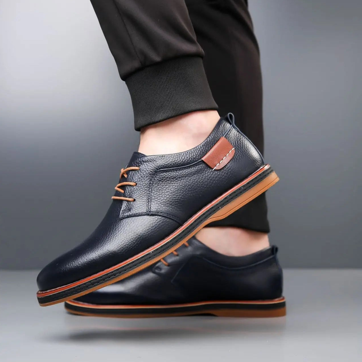 Image of Kendall | Men's Lace-Up Oxford Dress Shoes