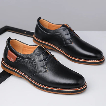 Image of Kendall | Men's Lace-Up Oxford Dress Shoes