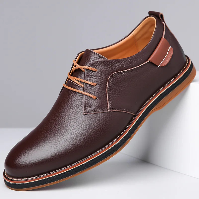 Image of Kendall | Men's Lace-Up Oxford Dress Shoes
