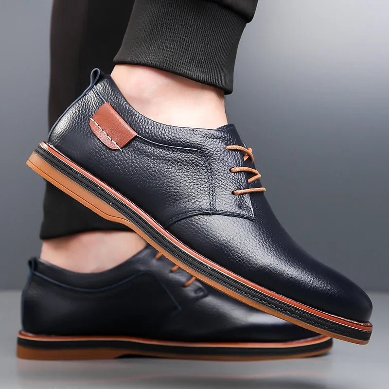 Image of Kendall | Men's Lace-Up Oxford Dress Shoes