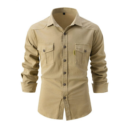 Washed Cotton Mens Shirt