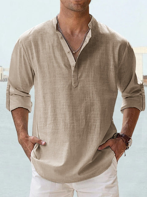 Men's Casual Relaxed Fit Breathable Shirt