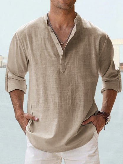 Men's Casual Relaxed Fit Breathable Shirt