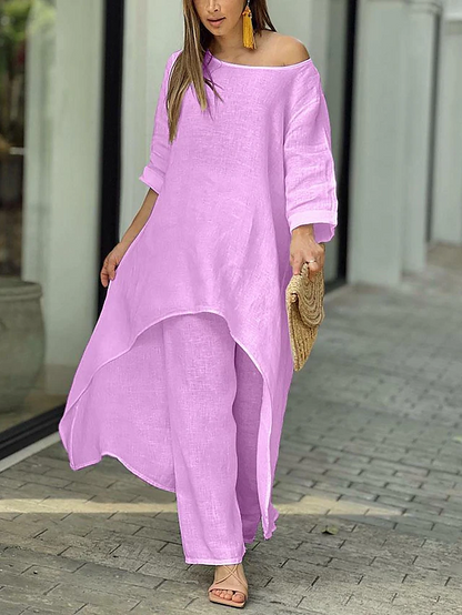 Image of Kim | Women's Flowy Two-Piece Set