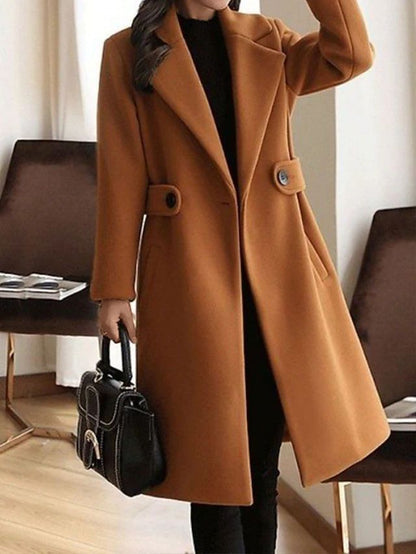 Image of Kimberly | Women's Belted Long Coat