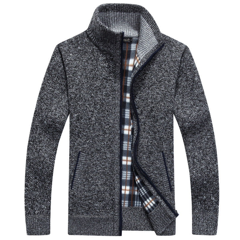 Image of Kirk | Men's Full Zip Knit Jacket