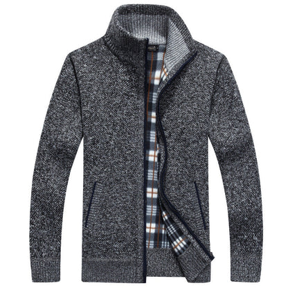 Image of Kirk | Men's Full Zip Knit Jacket