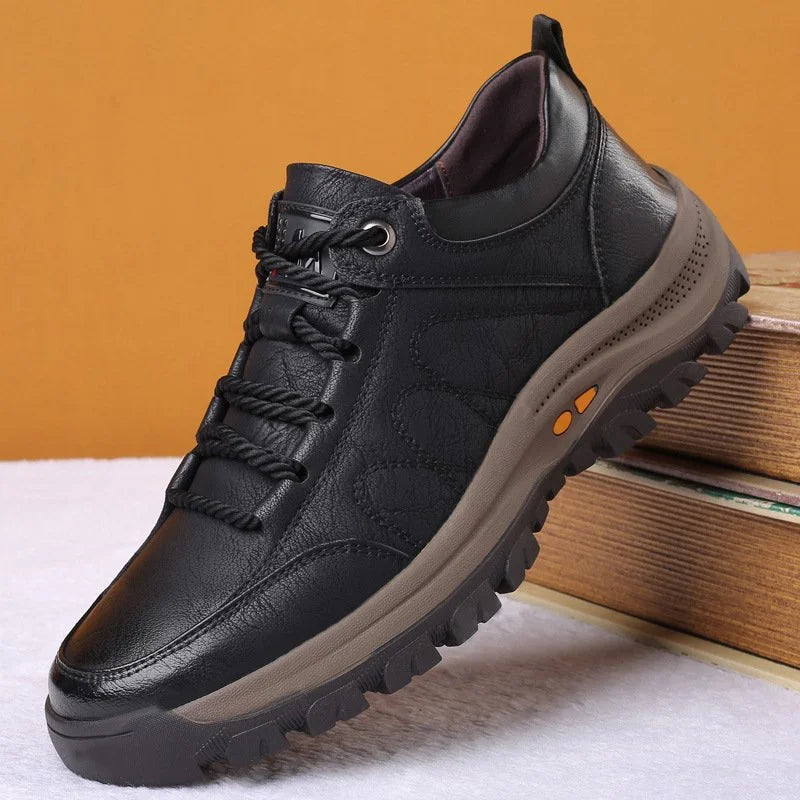 MEN'S LEATHER ORTHOPEDIC SHOES