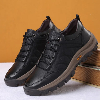 MEN'S LEATHER ORTHOPEDIC SHOES