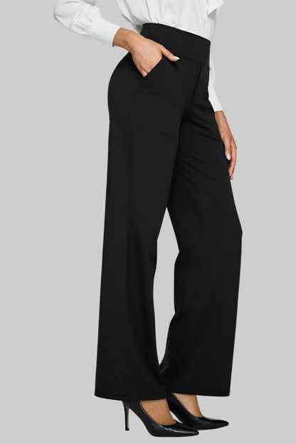 Elegant High-Waist Women's Spring Trousers
