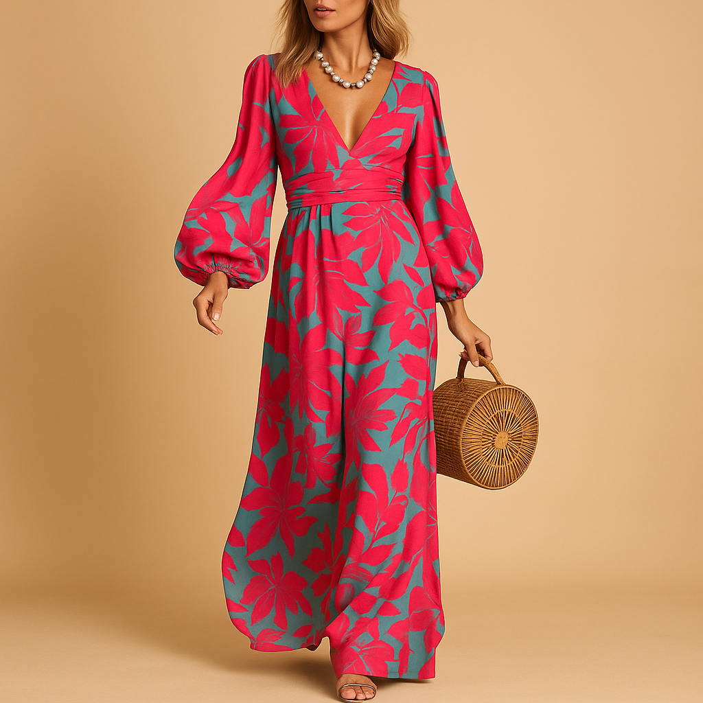 Women’s knee length elegant dress with flattering fit and breathable fabric, ideal for weddings, dinners, parties, and stylish everyday occasions.