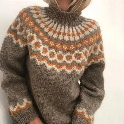 Women's Knitted Pullover Sweater