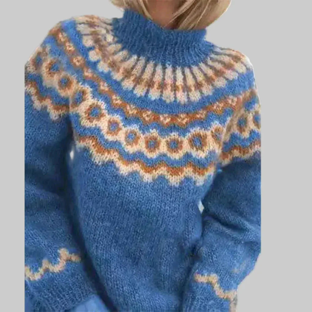 Women's Knitted Pullover Sweater