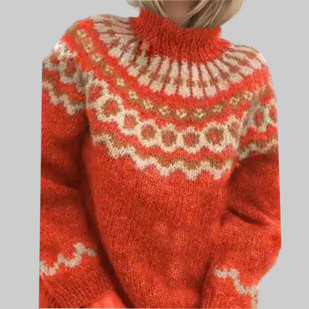 Women's Knitted Pullover Sweater
