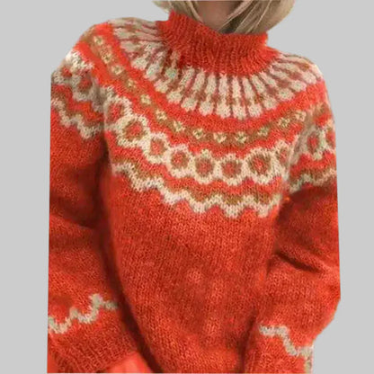 Women's Knitted Pullover Sweater