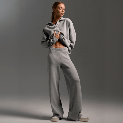 Women's Loose Fit Tracksuit Wide Leg Pants