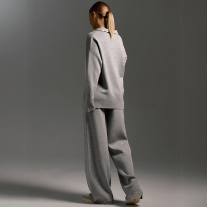 Women's Long Sleeve Wide Leg Tracksuit