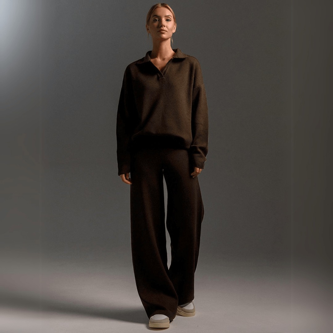 Women's Loose Fit Tracksuit Wide Leg Pants