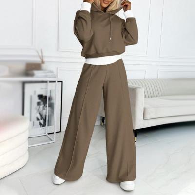 Women's Long-Sleeve Hoodie Set And Pants