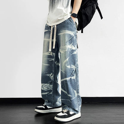 Women's Wide Leg Tie Waist Pants - VibreMode
