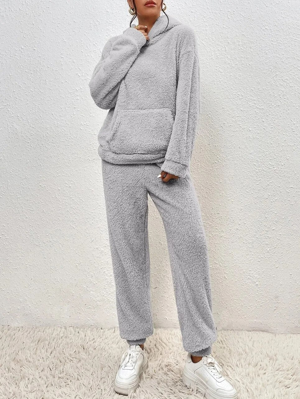 Casual Fit Women's Spring Hooded Sweatshirt