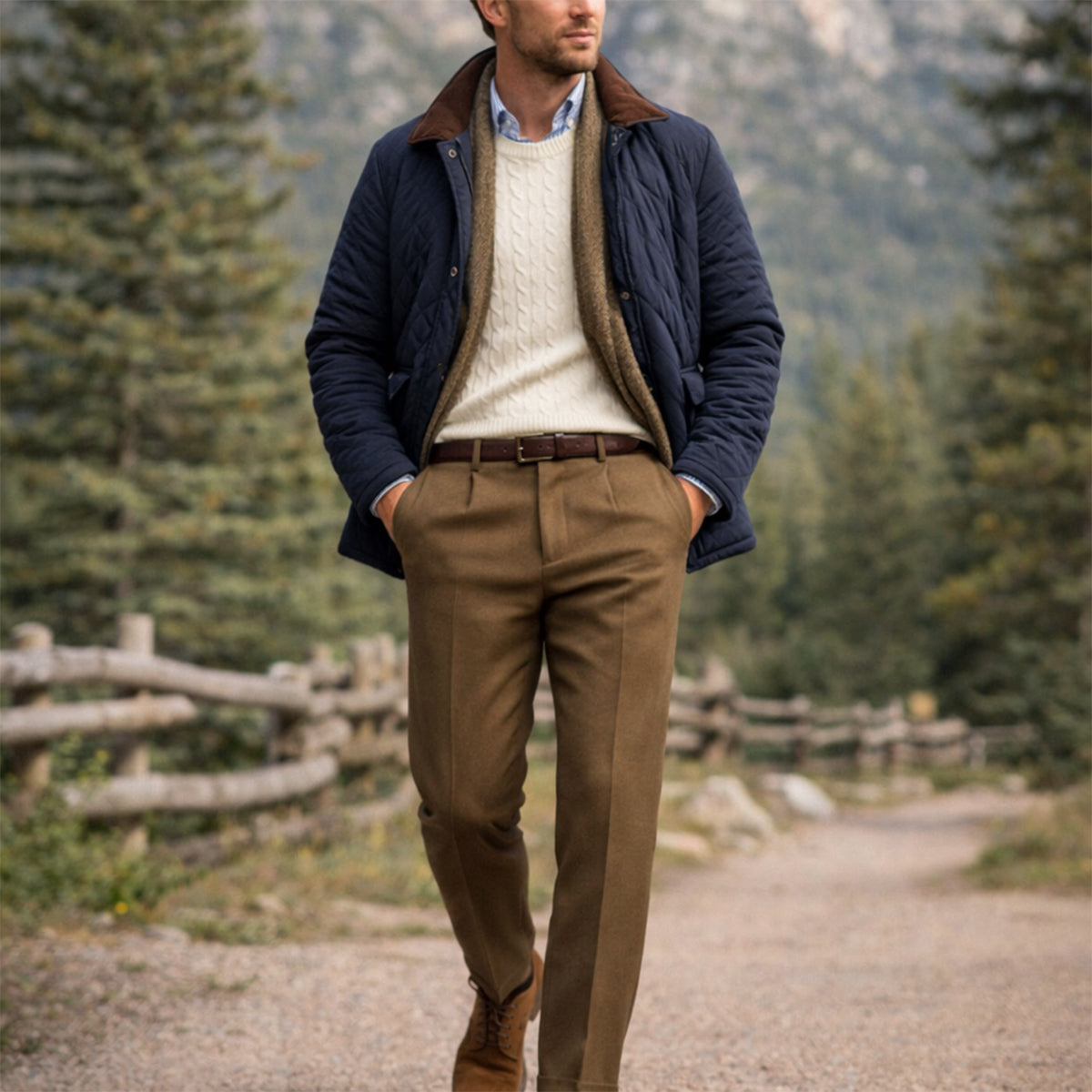 Men's Heavy Duty Wool Blend Pants