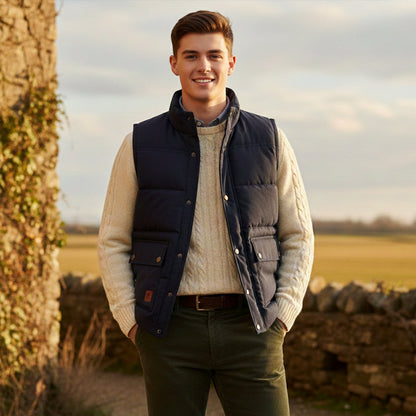 Men's Fleece Lined Winter Vest