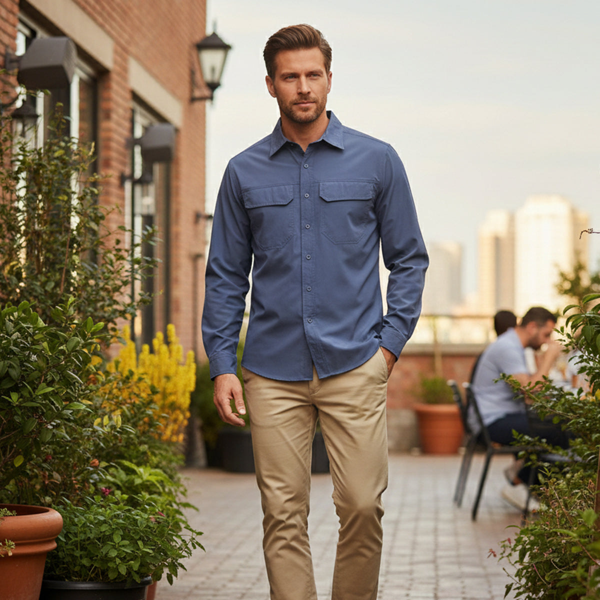 Marseille Men's Tactical Shirt Quick Dry Breathable
