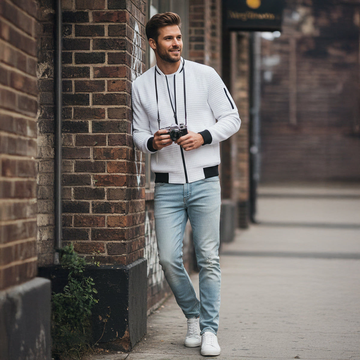 Oakshade Quilted Jacket Casual Zip Up Coat