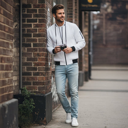 Oakshade Quilted Jacket Casual Zip Up Coat