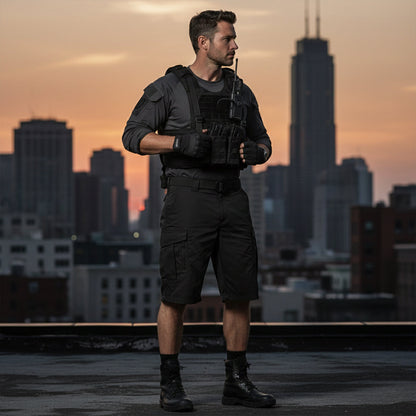 Men's Tactical Cargo Shorts Lightweight with Pockets