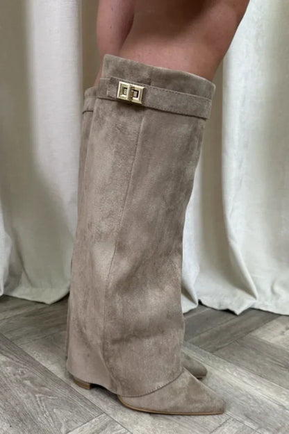 Tall Heel Ankle Fashion Boots
