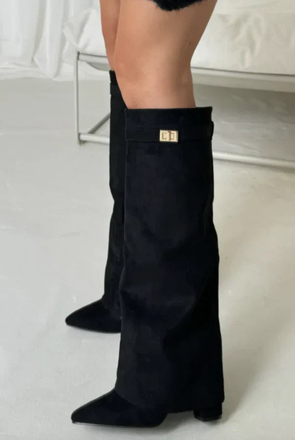 Tall Heel Ankle Fashion Boots