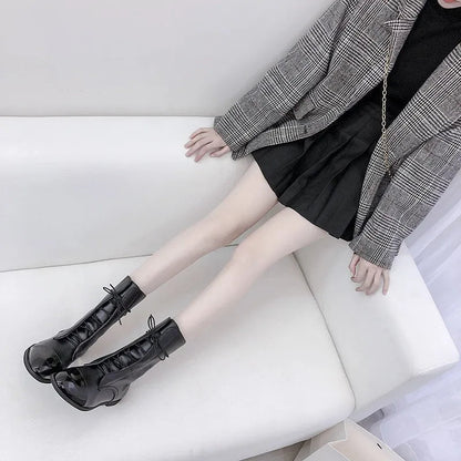 Lace-Up Ankle Boots for Women - Image 3