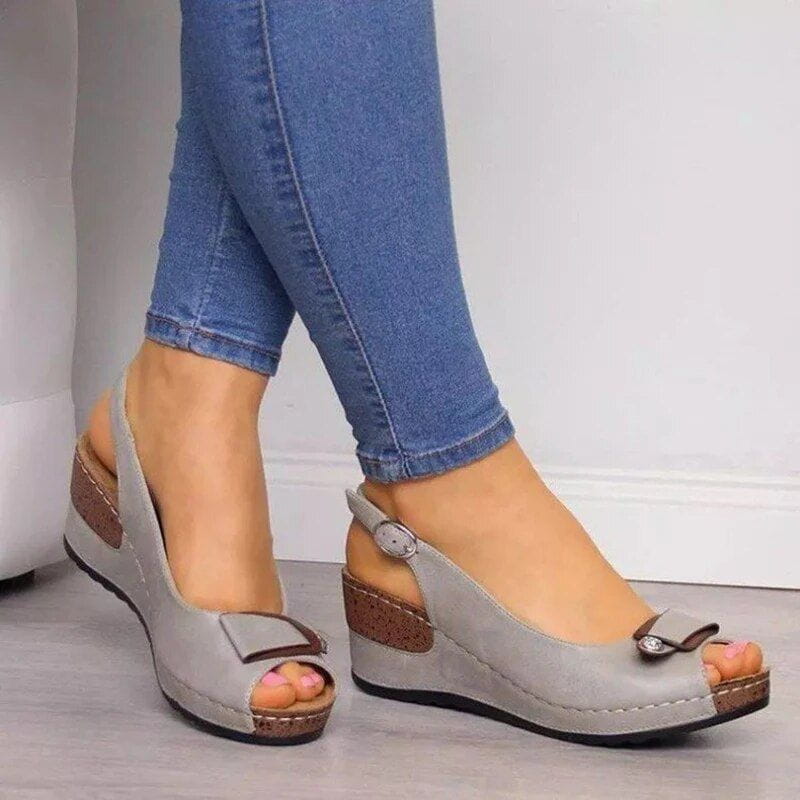 Mackenzie Adjustable Heel Sandal Strap