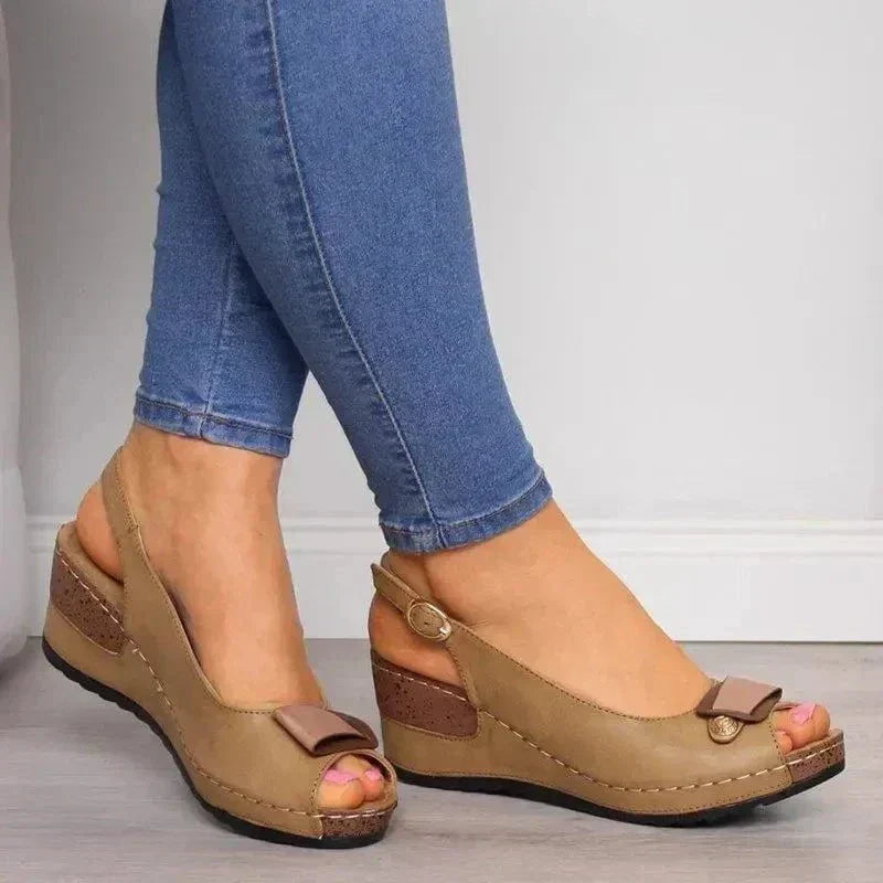 Mackenzie Adjustable Heel Sandal Strap - VibreMode