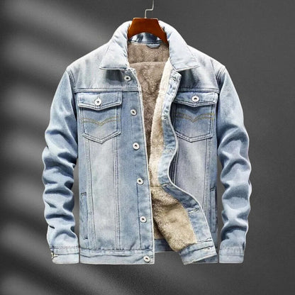 Eco Friendly Dark Blue Jeans Jacket
