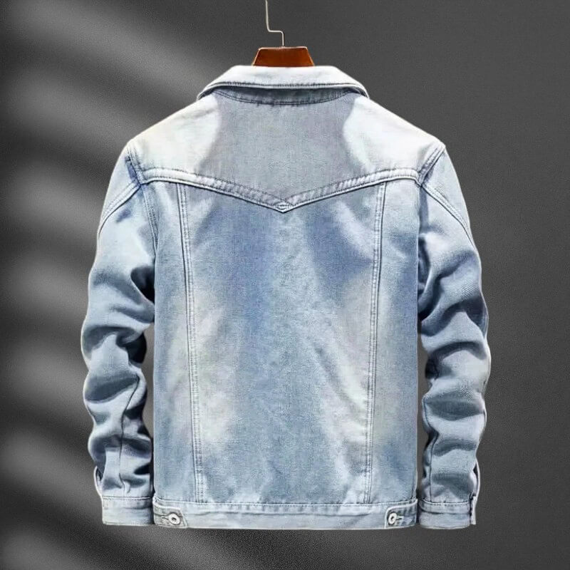 Eco Friendly Dark Blue Jeans Jacket