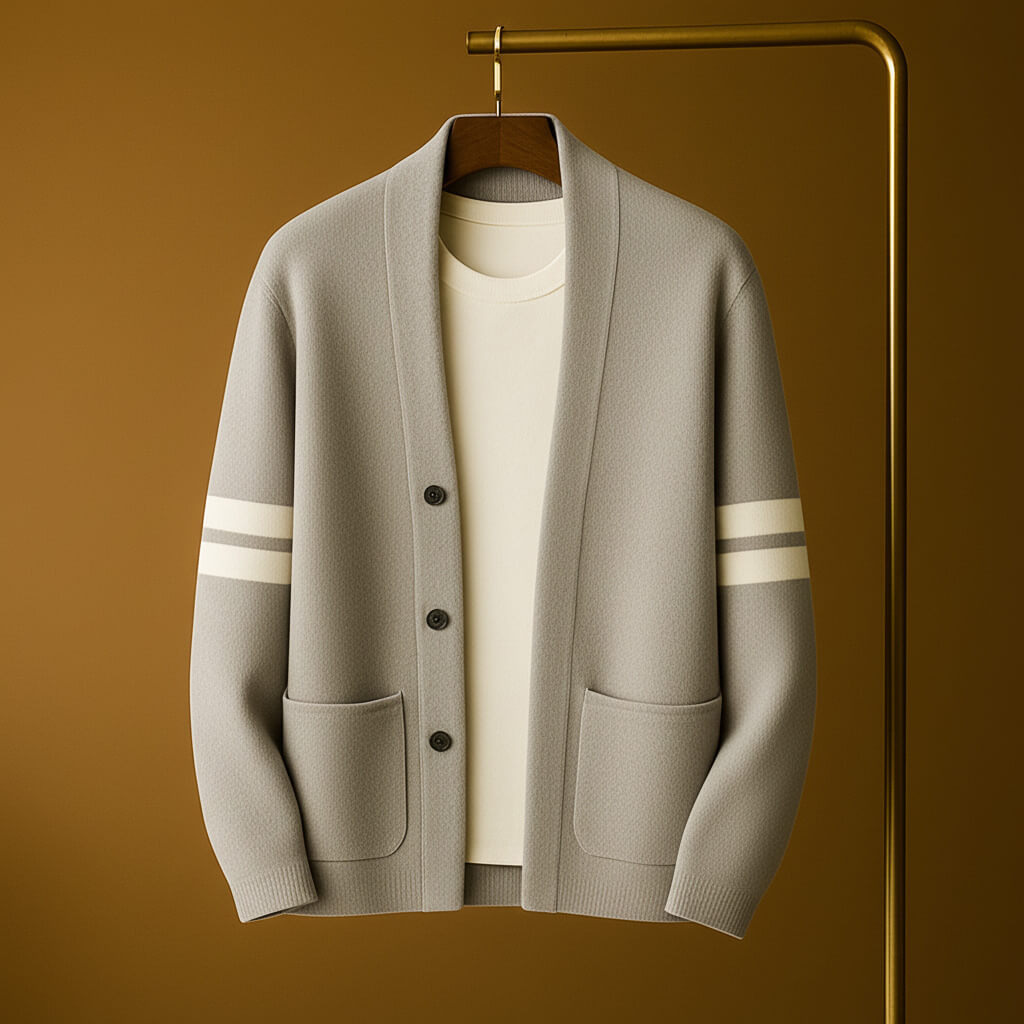 Classic Soft Merino Wool Cardigan