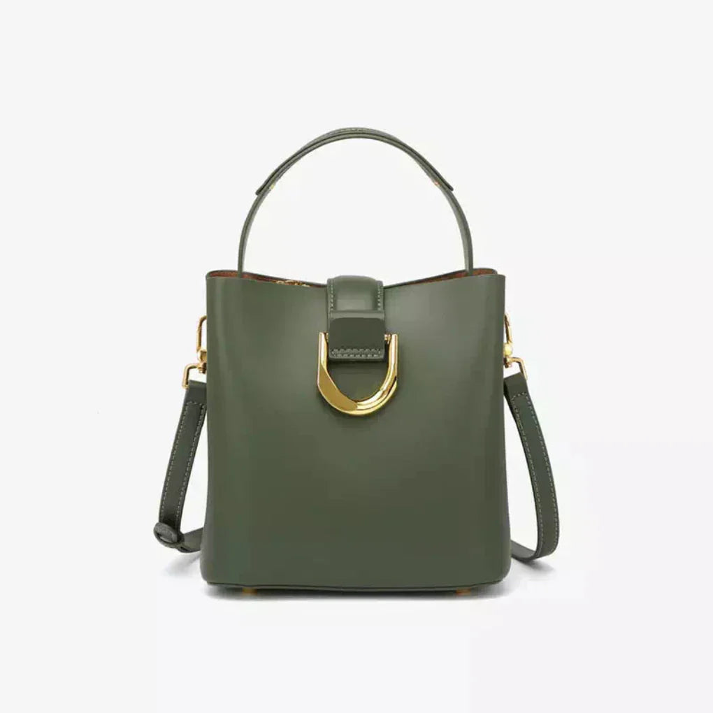 Elegant Women Leather Shoulder Bag - VibreMode