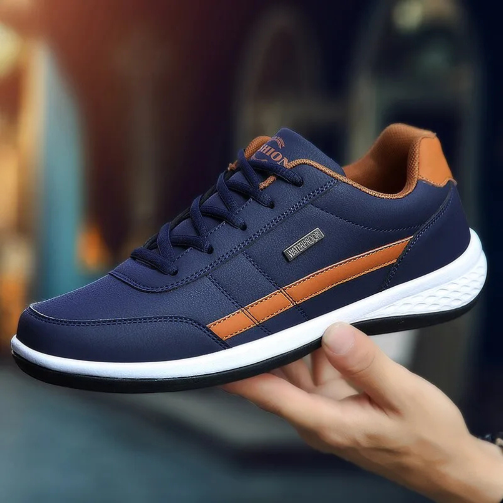 Men's Leather Balance Sneakers