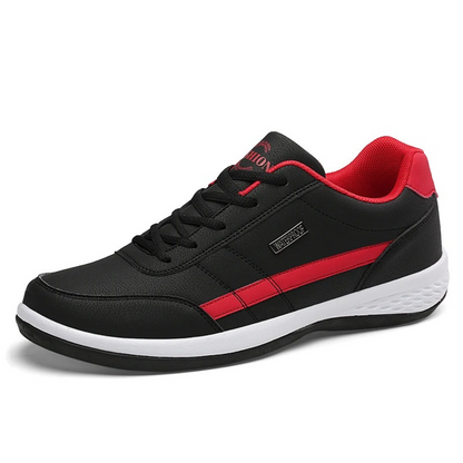 Men's Leather Balance Sneakers - VibreMode