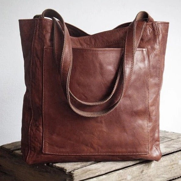 Luxury Genuine Leather Tote Bag