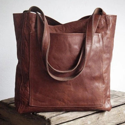 Luxury Genuine Leather Tote Bag