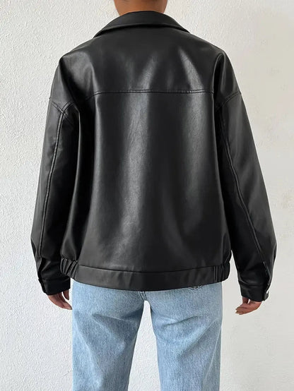 Image of Lena | Women's Oversized Zip-Up Jacket